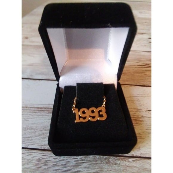 Jewelry - 1993 Gold Plated Necklace NIB